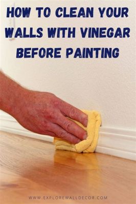 how to wash walls before painting - the art of choosing the right cleaning solution